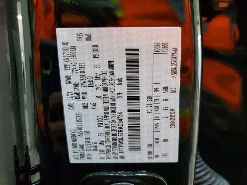 2024 FORD F150 XLT 12
