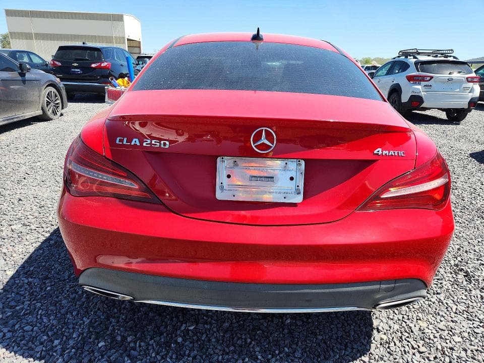 2018 MERCEDES-BENZ CLA 250 4MATIC 6