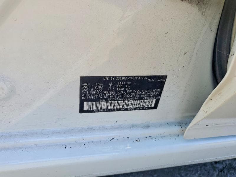 2018 SUBARU IMPREZA 12