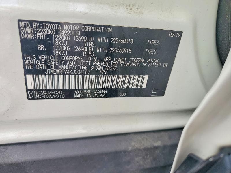 2019 TOYOTA RAV4 XSE 13