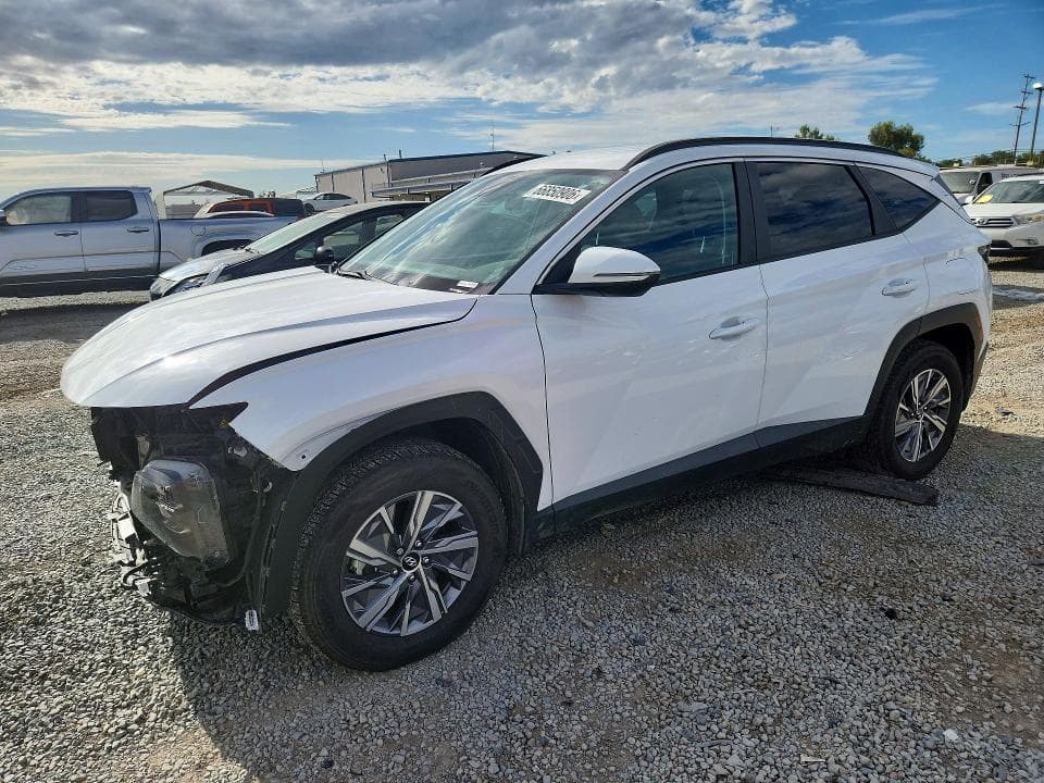 2023 HYUNDAI TUCSON BLUE - 1