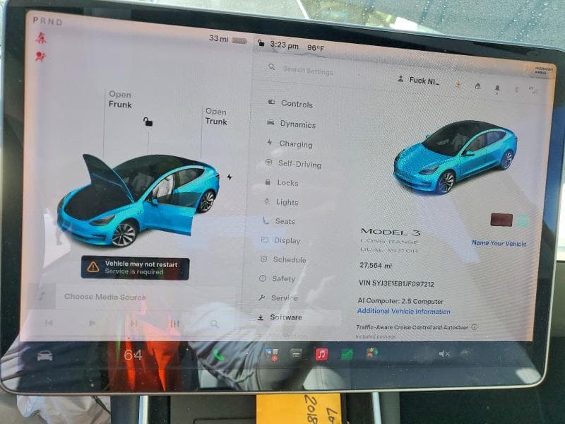 2018 TESLA MODEL 3 9