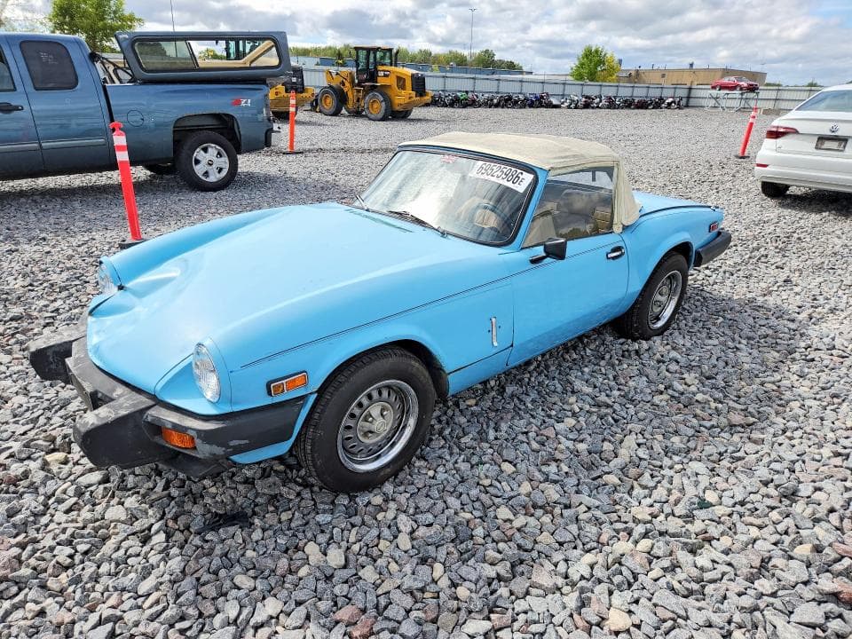1980 TRIUMPH CAR SPITFIRE
