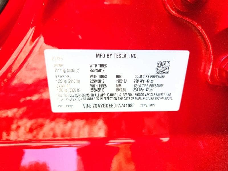2026 TESLA MODEL Y 13