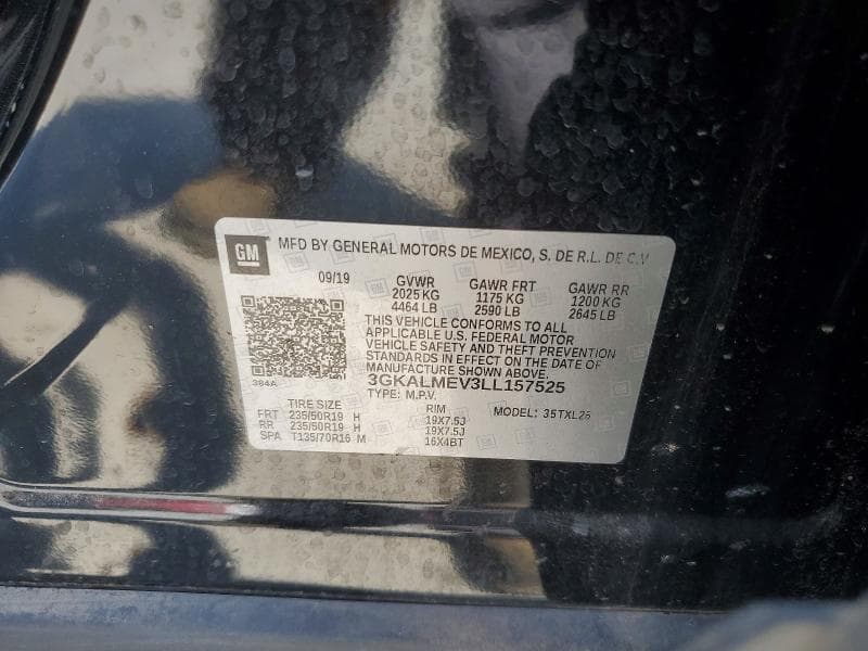 2020 GMC TERRAIN SLE 12