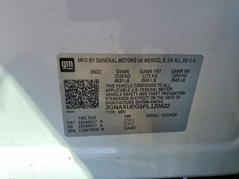 2023 CHEVROLET EQUINOX LT 13