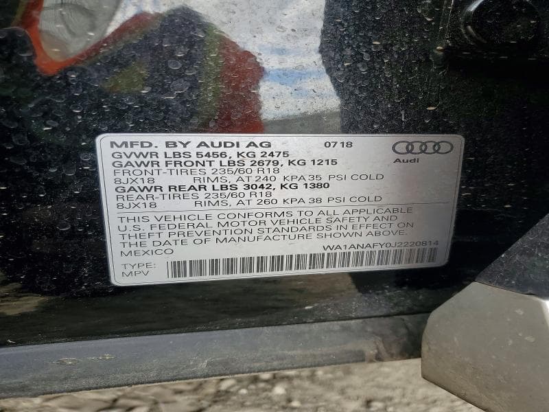 2018 AUDI Q5 PREMIUM 13