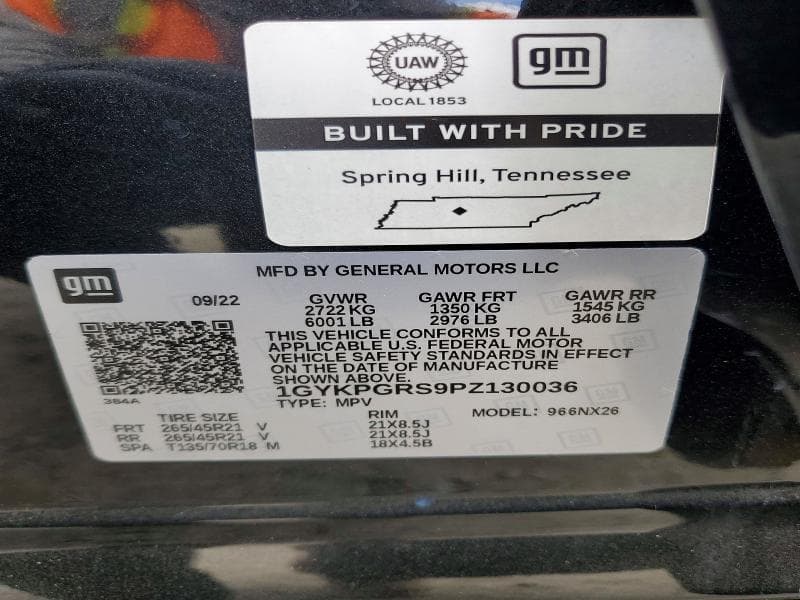 2023 CADILLAC XT6 SPORT 13