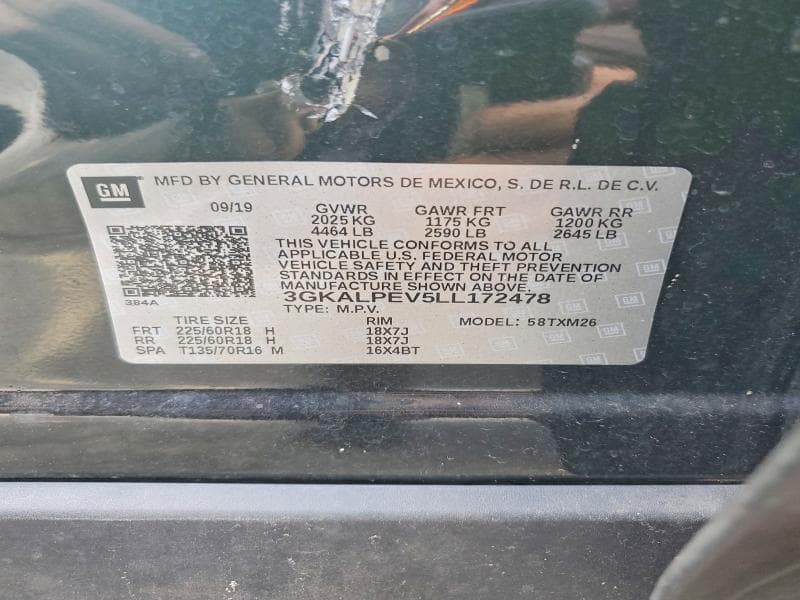 2020 GMC TERRAIN SLT 13