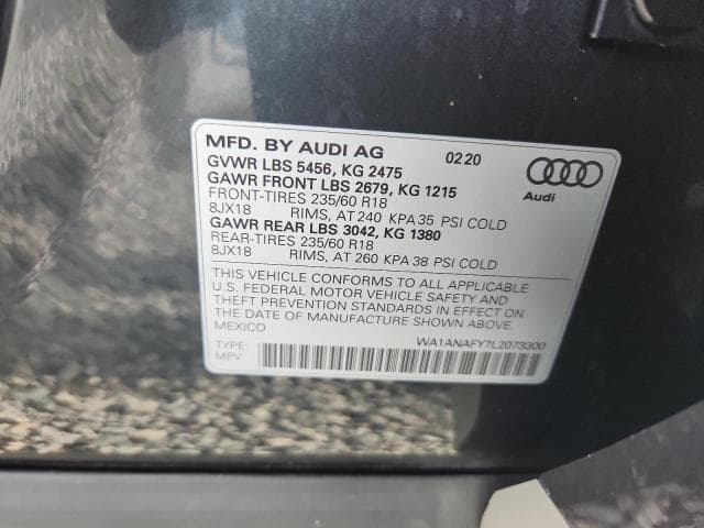 2020 AUDI Q5 PREMIUM 14