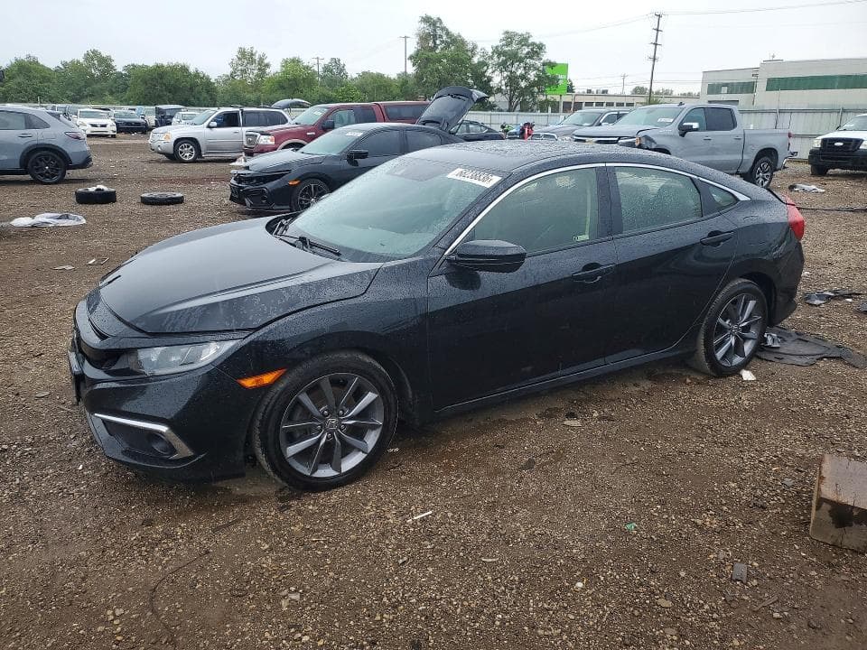 2019 HONDA CIVIC EXL - 1