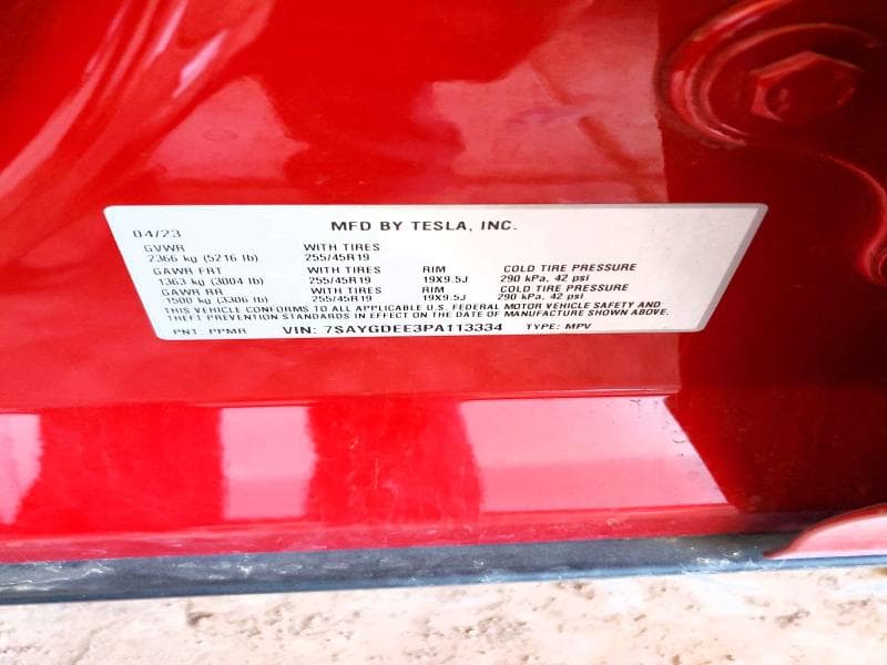 2023 TESLA MODEL Y 12