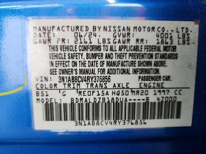 2024 NISSAN SENTRA SV 12