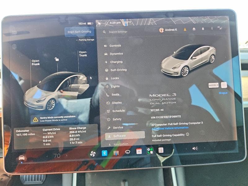 2018 TESLA MODEL 3 9