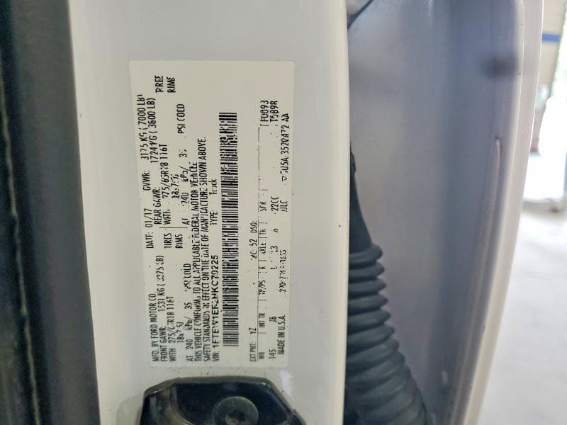 2017 FORD F150 SUPERCREW 12