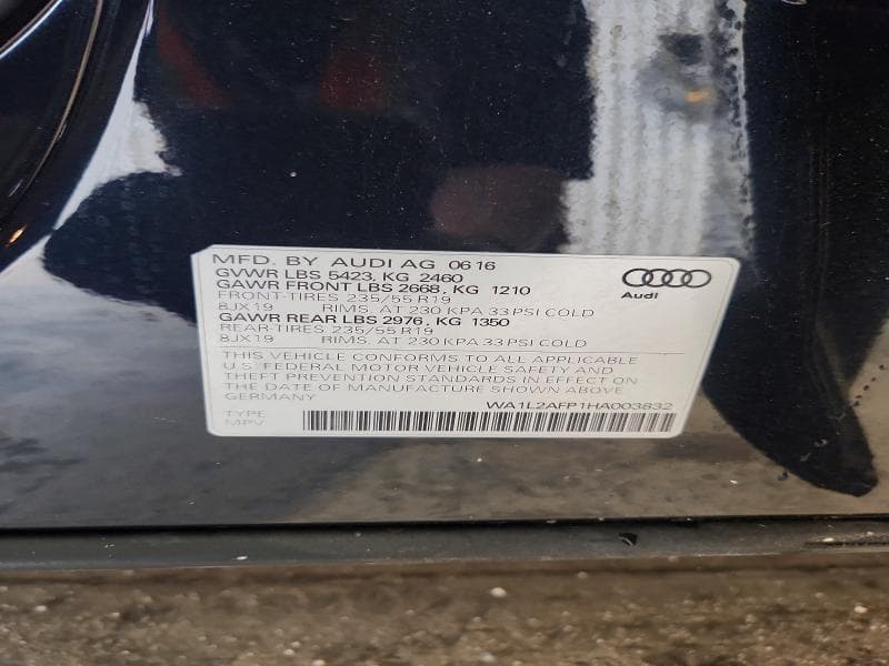 2017 AUDI Q5 PREMIUM PLUS 13