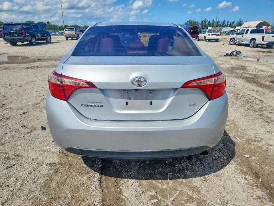 2017 TOYOTA COROLLA LE 6