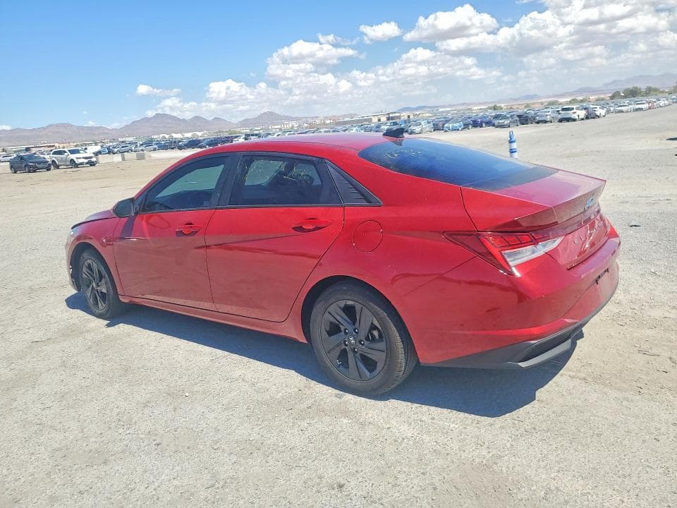 2022 HYUNDAI ELANTRA BLUE 2