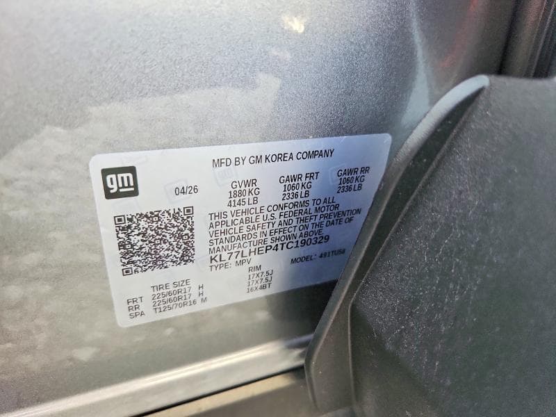 2026 CHEVROLET TRAX 1LT 13