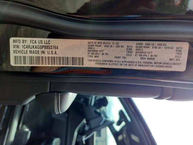 2023 JEEP GRAND CHEROKEE L LAREDO 13