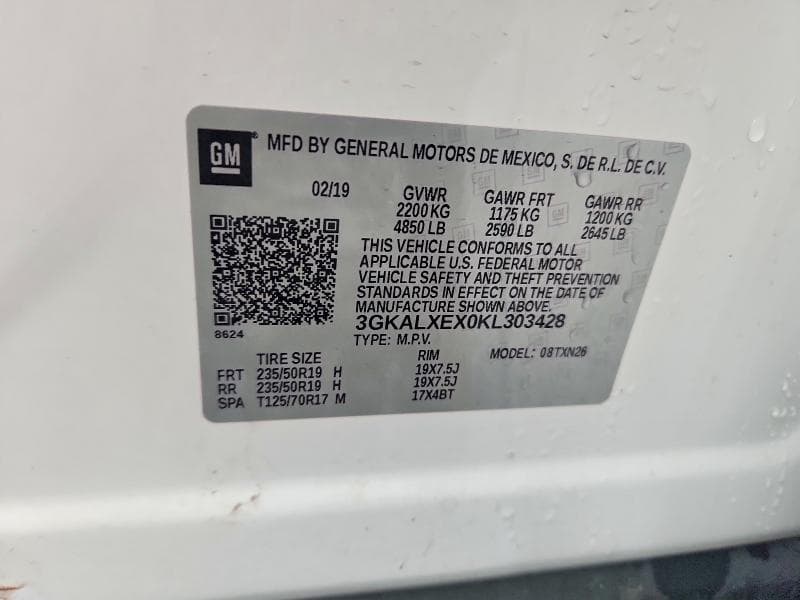 2019 GMC TERRAIN DENALI 12