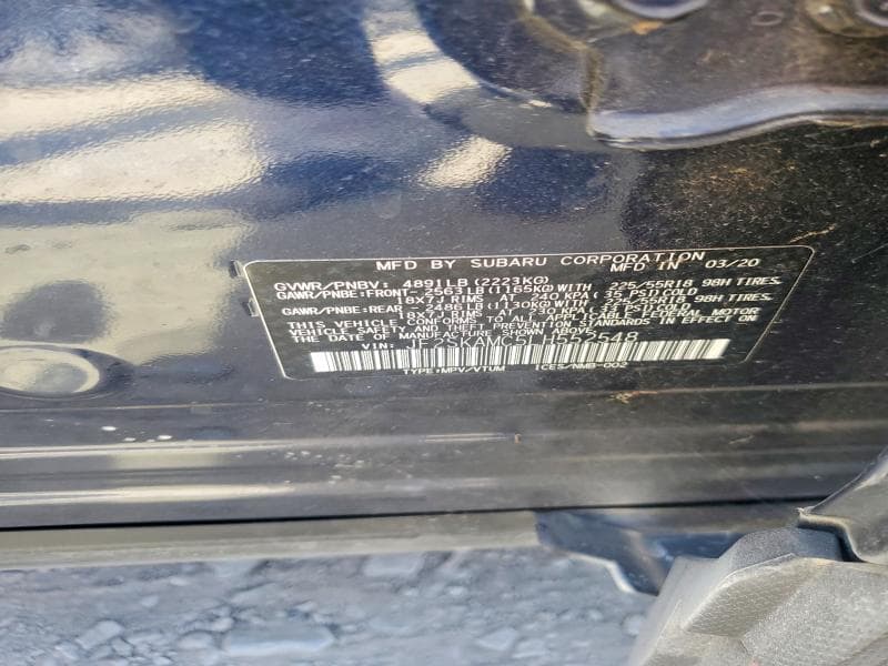 2020 SUBARU FORESTER SPORT 14