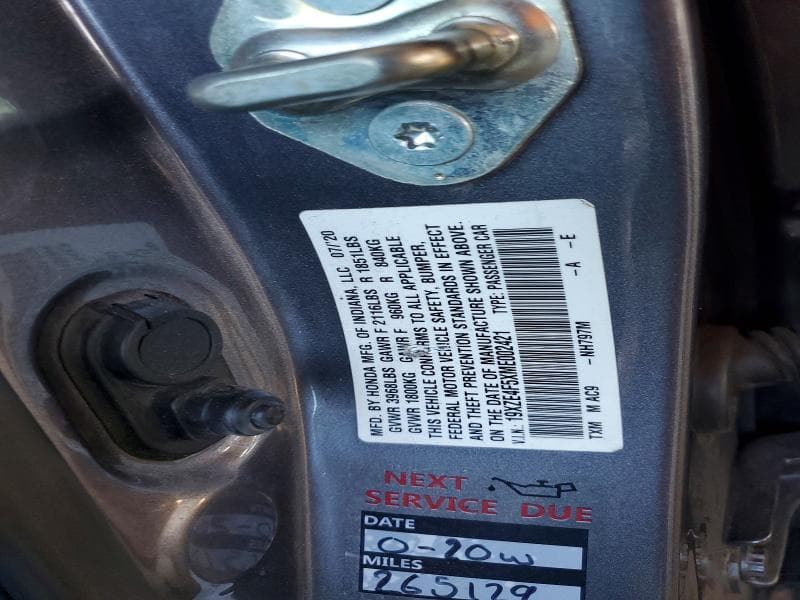 2021 HONDA INSIGHT EX 12