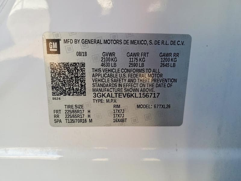 2019 GMC TERRAIN SLE 13