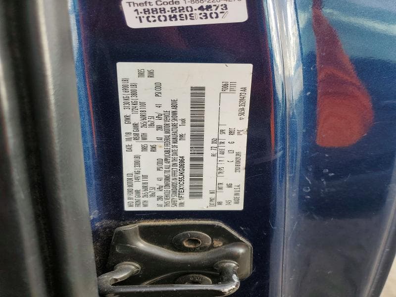2018 FORD F150 SUPER CAB 12