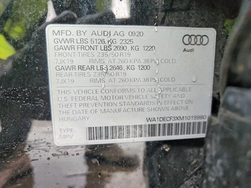 2021 AUDI Q3 PREMIUM S LINE 45 13