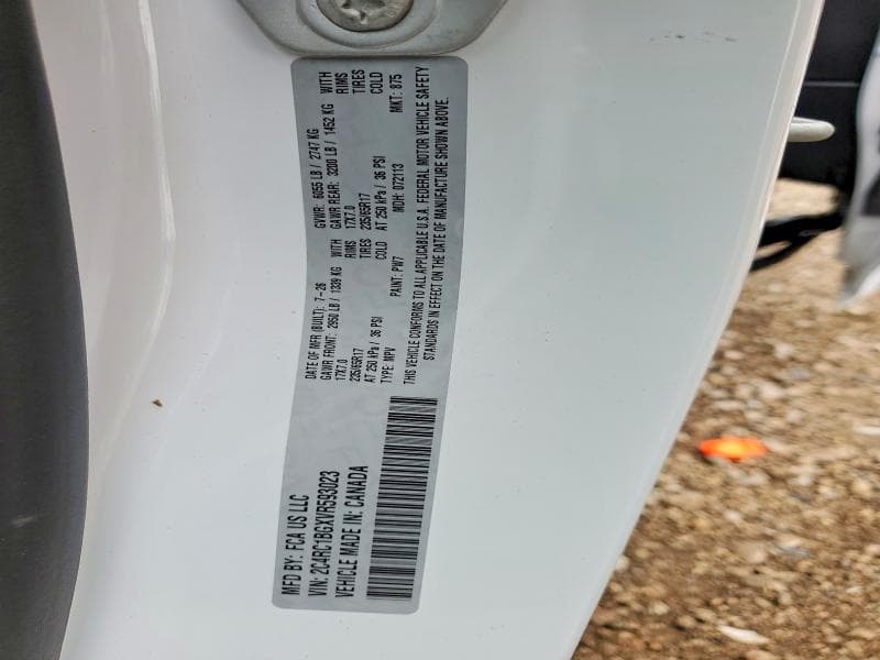 2027 CHRYSLER PACIFICA SELECT 13
