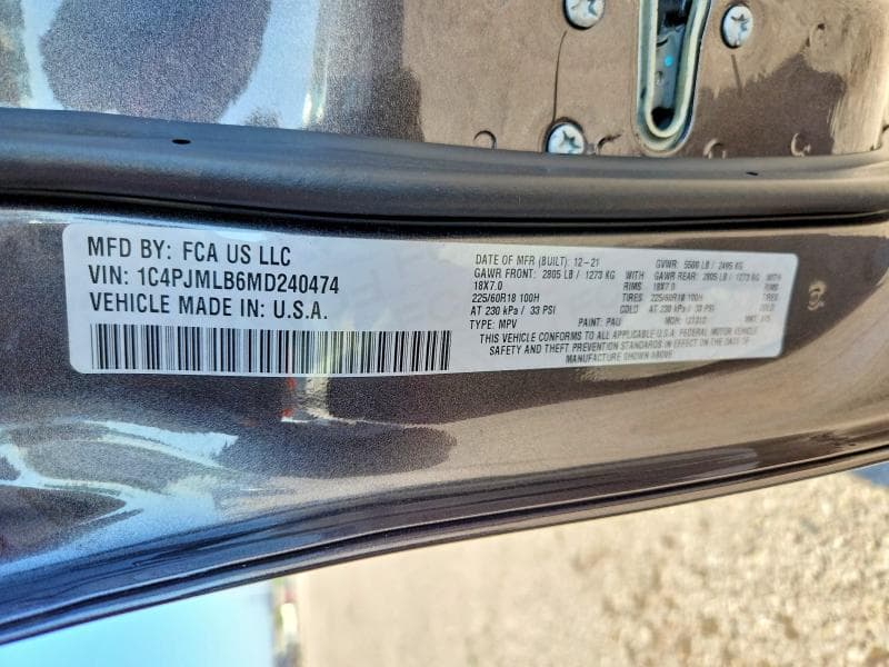 2021 JEEP CHEROKEE LATITUDE PLUS 12