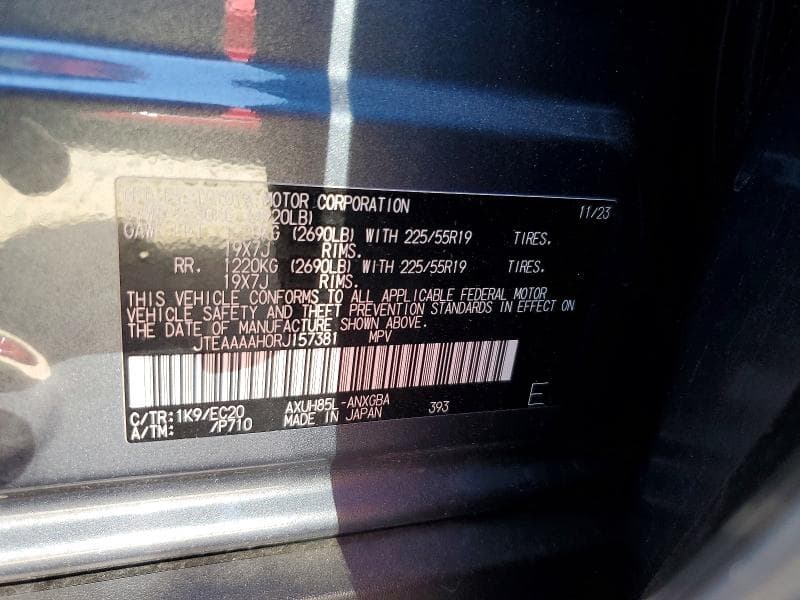2024 TOYOTA VENZA XLE 14