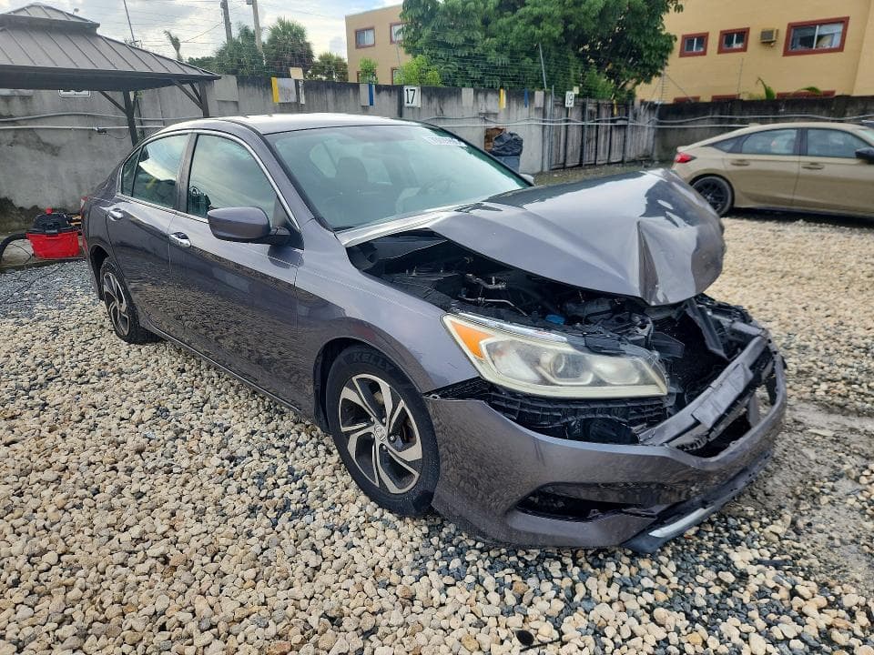 2017 HONDA ACCORD LX 4