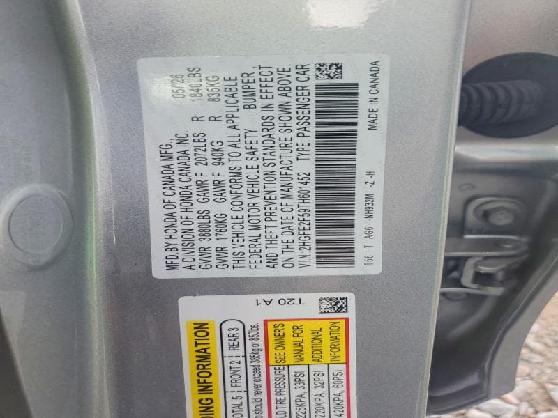 2026 HONDA CIVIC SPORT 12