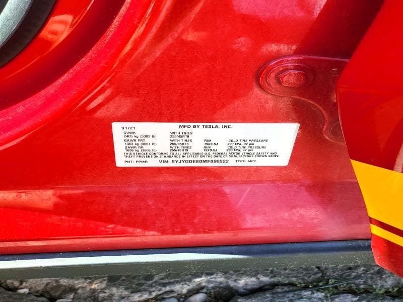 2021 TESLA MODEL Y 12