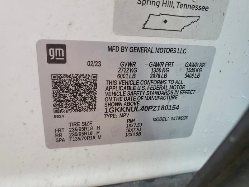 2023 GMC ACADIA SLT 14