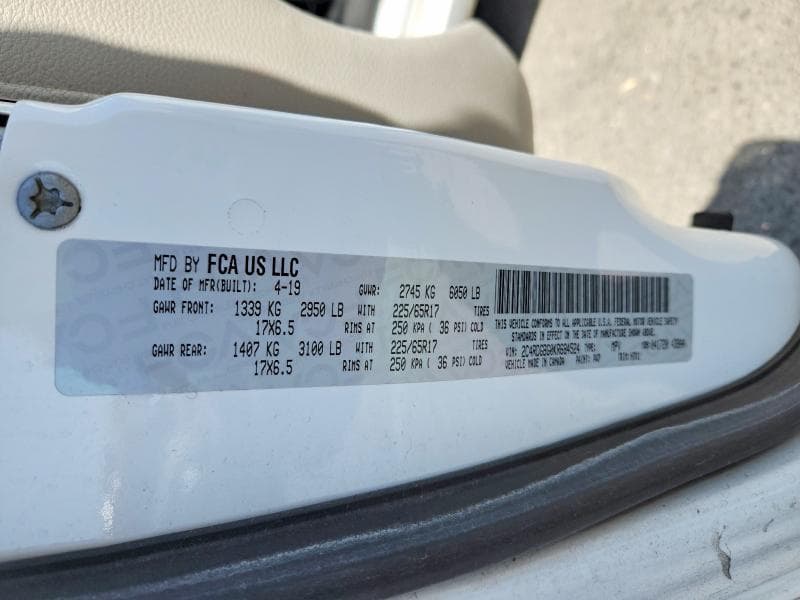 2019 DODGE GRAND CARAVAN SE 13