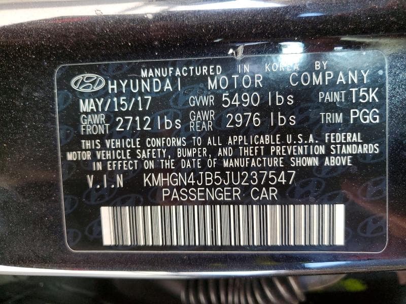 2018 GENESIS G80 SPORT 12