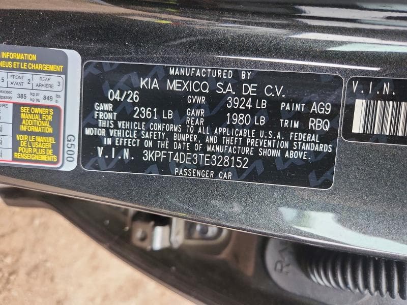 2026 KIA K4 LXS 12