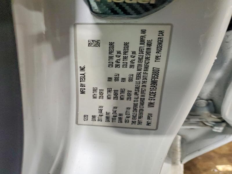 2021 TESLA MODEL 3 12