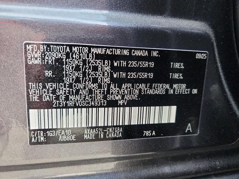 2025 TOYOTA RAV4 LIMITED 14
