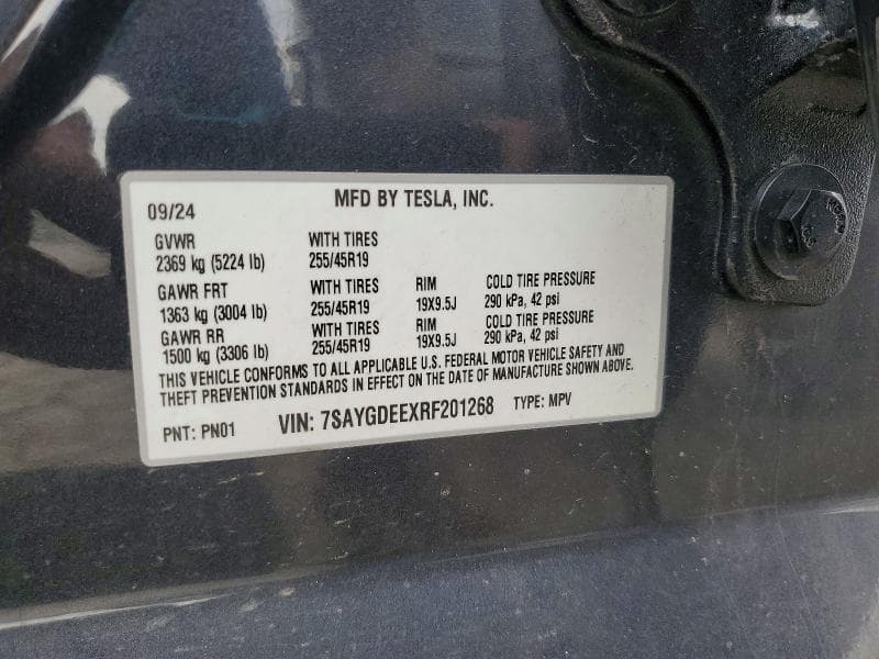2024 TESLA MODEL Y 13