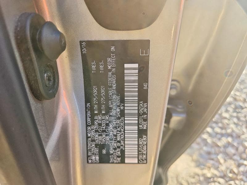 2017 LEXUS LX 570 13