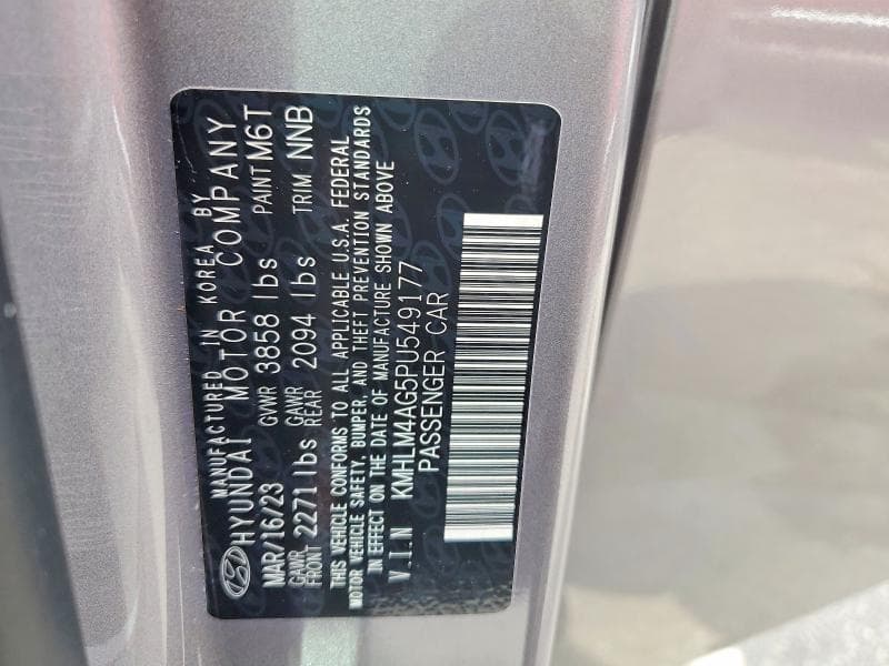 2023 HYUNDAI ELANTRA SEL 12
