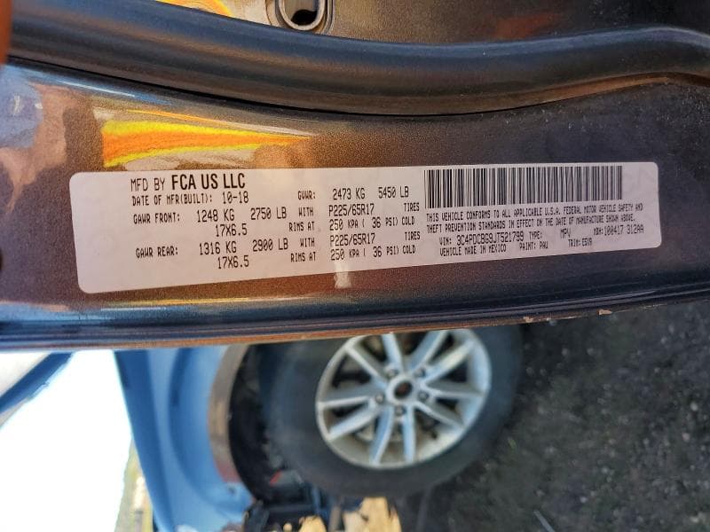 2018 DODGE JOURNEY SXT 14