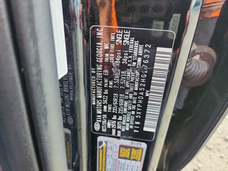 2017 KIA SORENTO EX 13