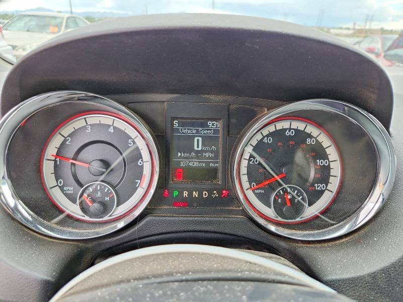 2019 DODGE GRAND CARAVAN GT 9