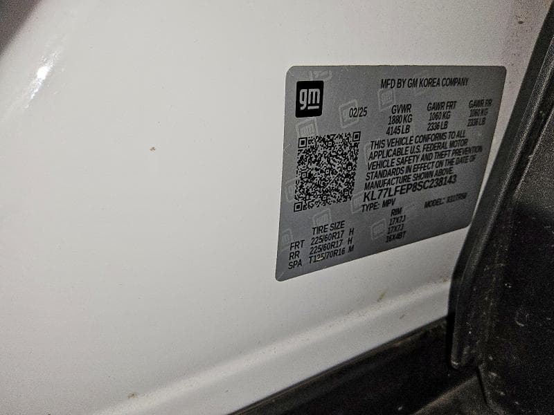 2025 CHEVROLET TRAX LS 13