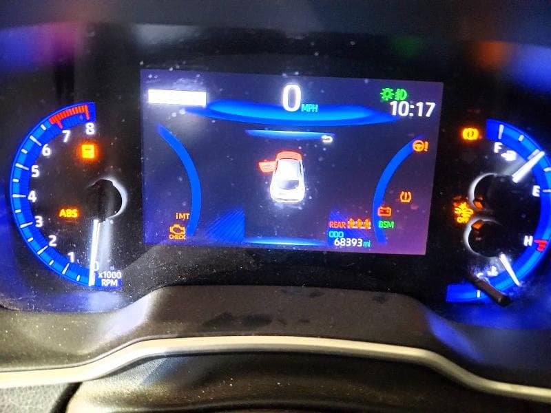2019 TOYOTA COROLLA HATCHBACK XSE 9